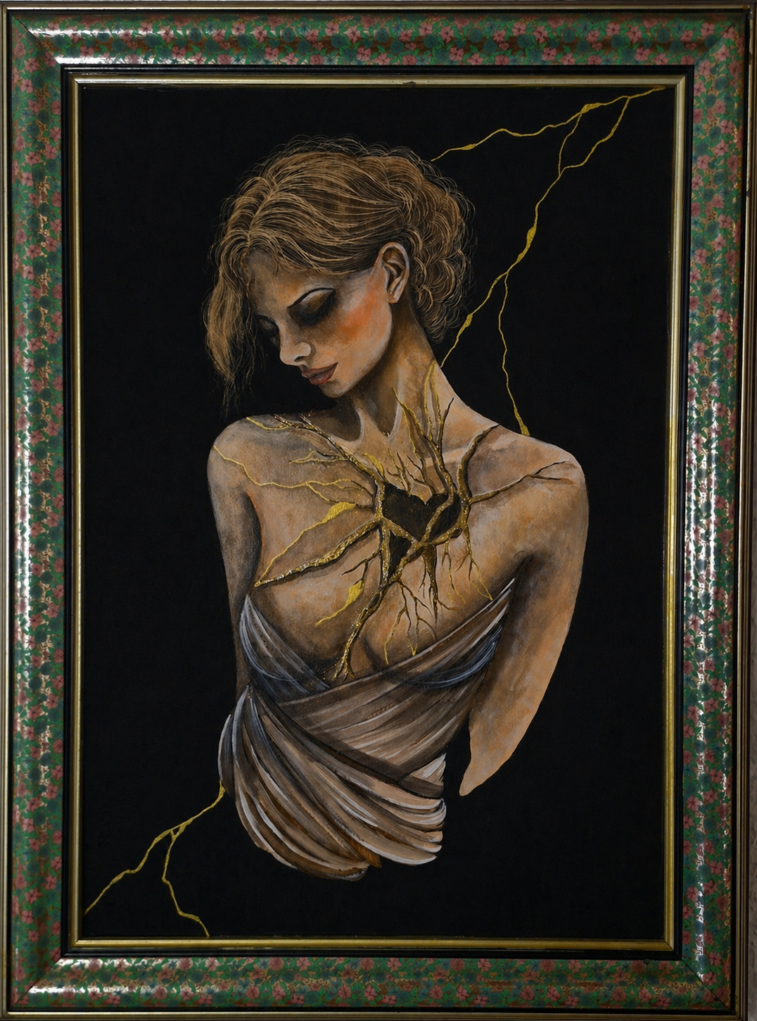 KINTSUGI DEL CORAZÓN 58X43 cm 250€