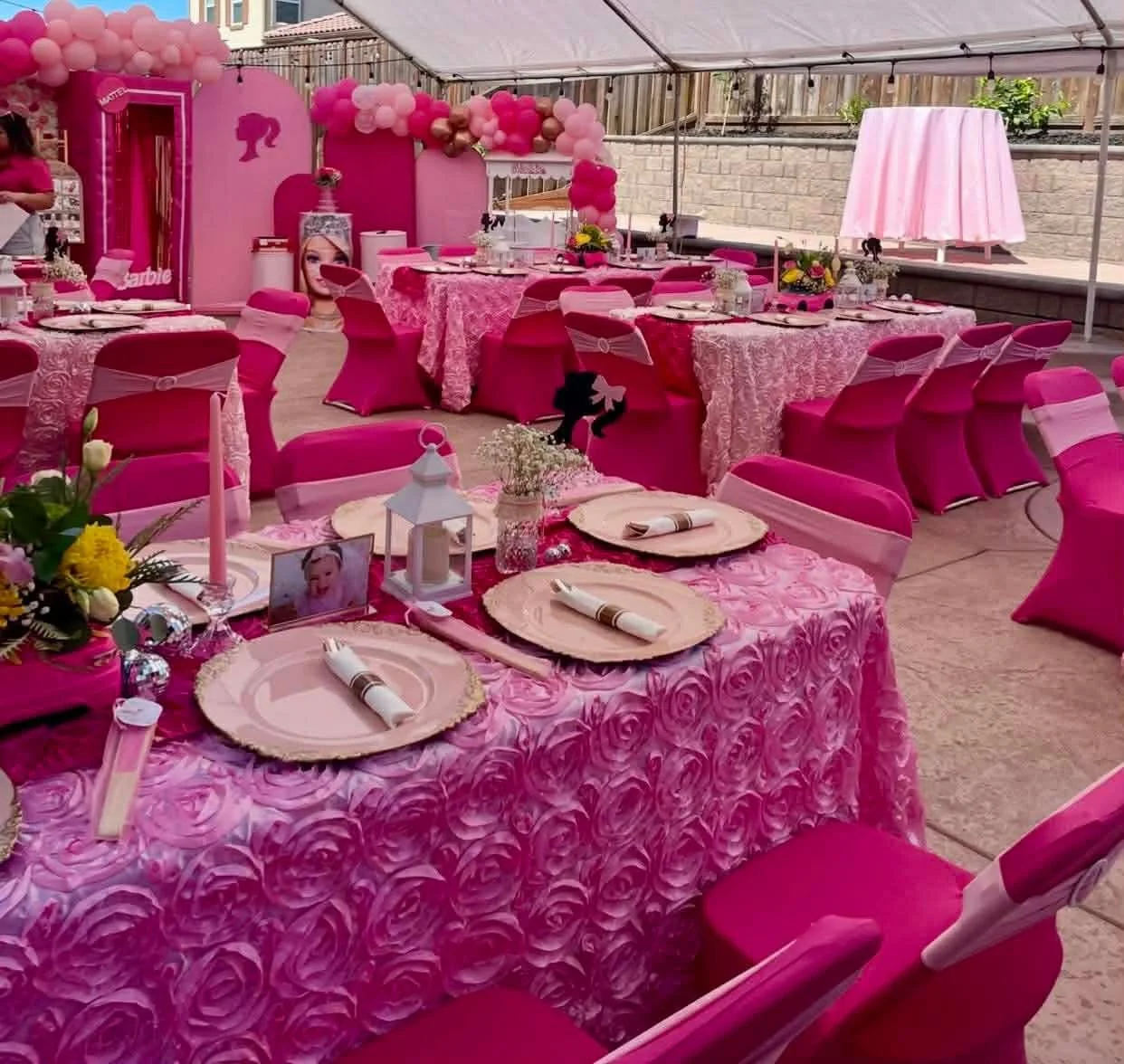 Barbie themed event table setup.jpg