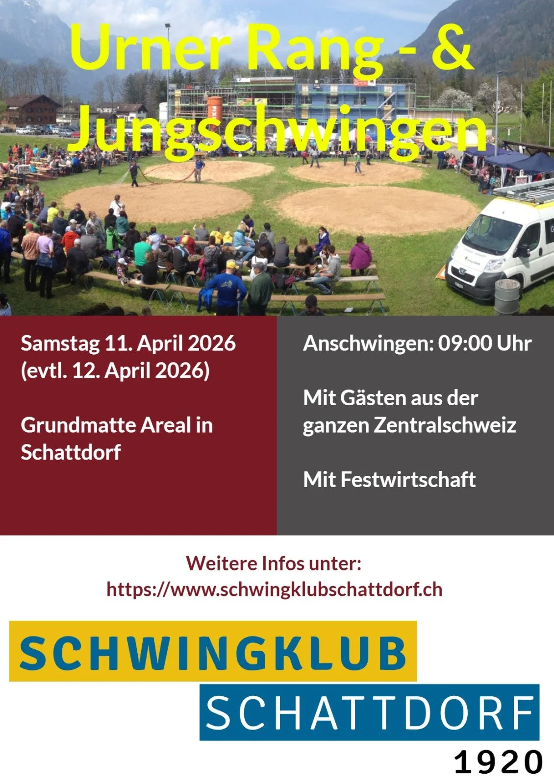 Flyer Rang- und Jungschwingen
