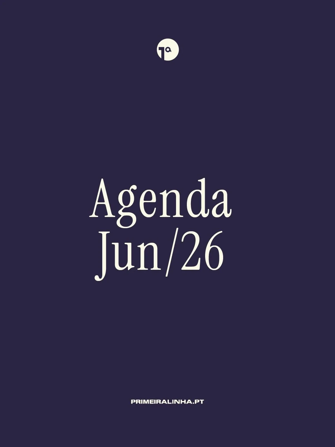 Aqui vai a agenda de Junho! ✨