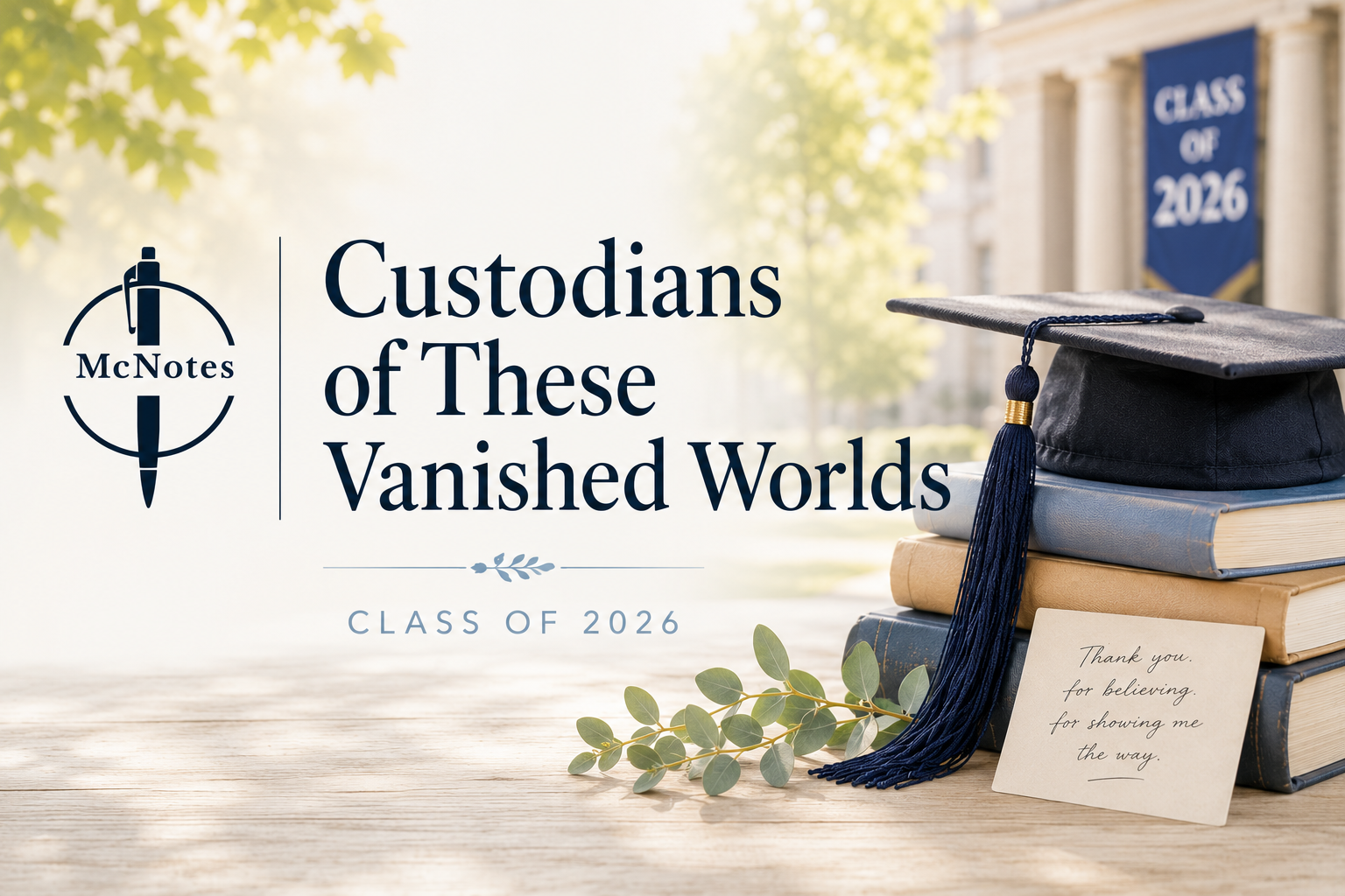Custodians of These Vanished Worlds