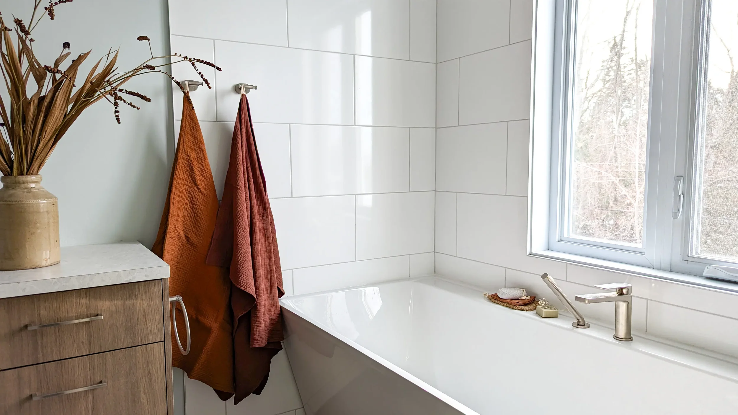 Projet La Rivière | Design de salle de bain durable