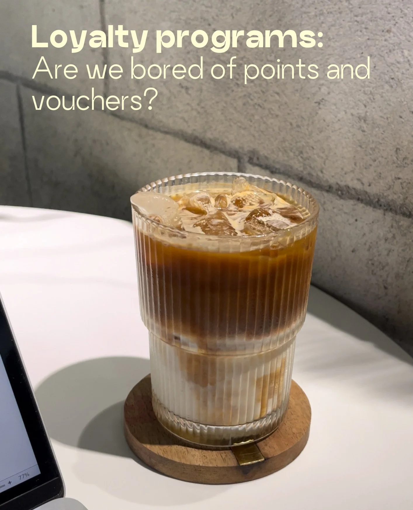 A bank of points you&rsquo;ll never use. An expired voucher you forgot you had. With every loyalty program offering a similar style of kickback, the incentive is wearing off (quick). It&rsquo;s time for loyalty programs to go beyond basic, and for te