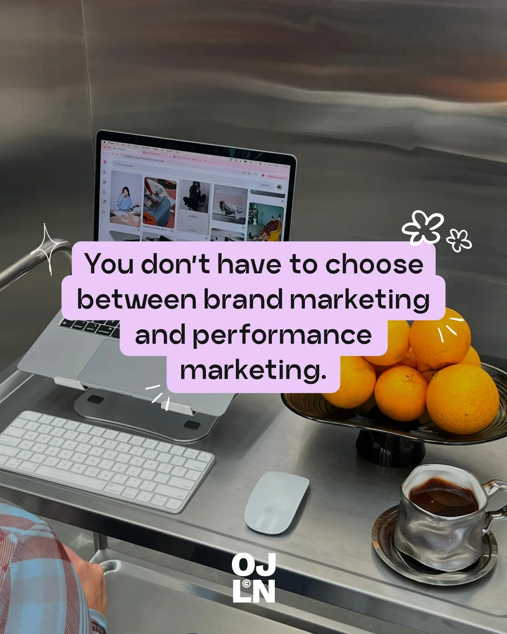 Brand building is what makes performance marketing efficient. And performance marketing is what proves brand building is working. Take that juicy little soundbite to your next all-in &ndash; we dare you.