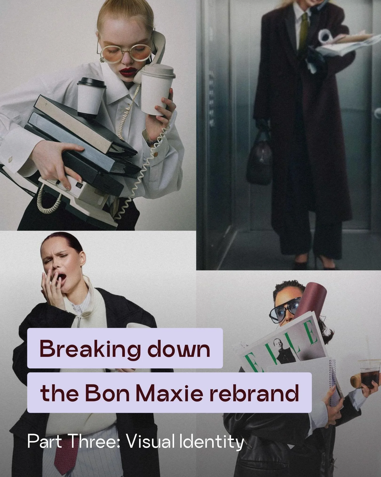 Some brands don&rsquo;t require huge changes. A fresh palette, a punchy tagline and a shoot to bring it all together can be enough to reignite a brand strategy. For @bonmaxie, the design component of the visual identity refresh was less about reinven