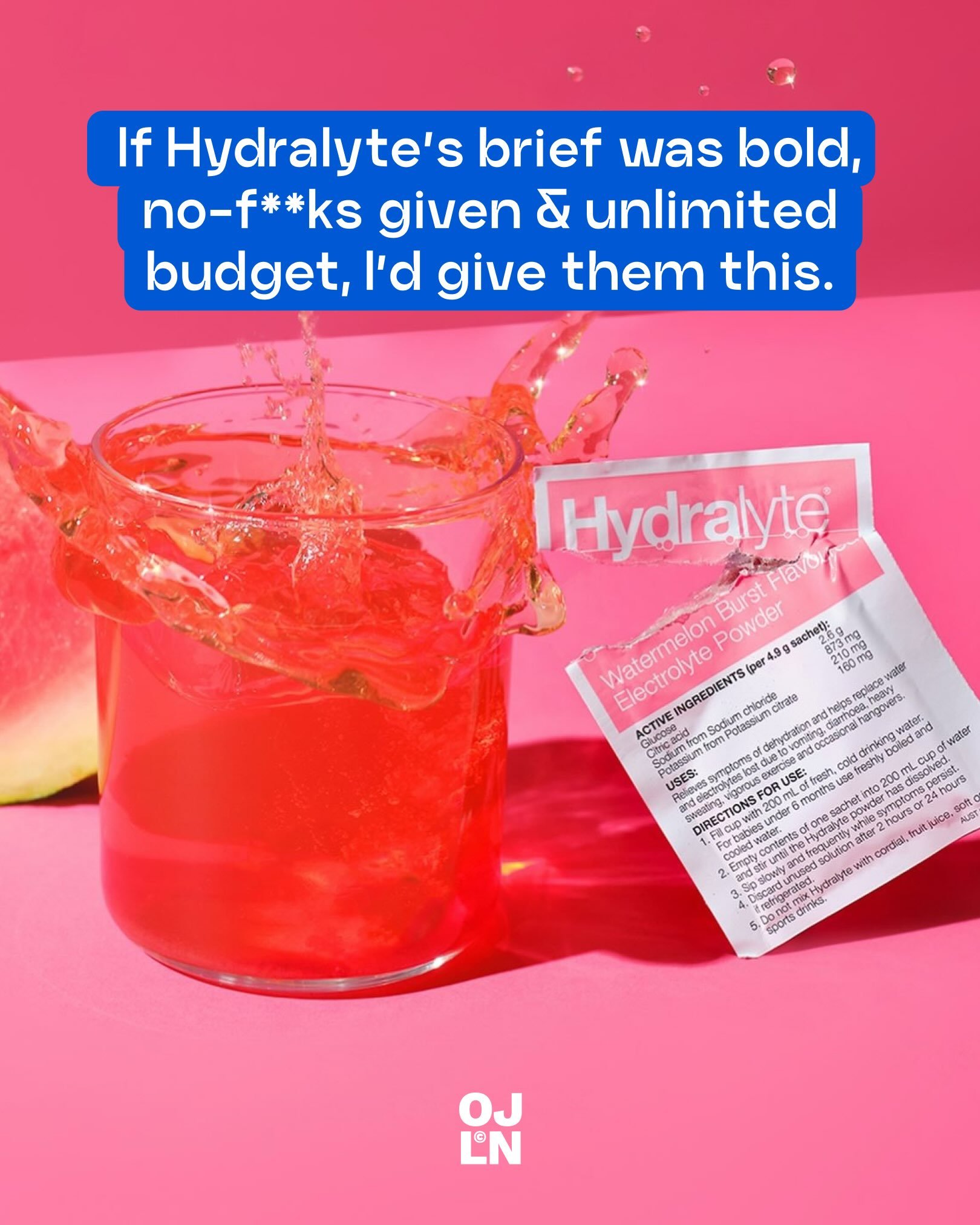 A while back I spoke about overhearing some tradies talking about the pros and cons of all the different Hydralyte formats: tablets, powder, ready-to-go drink, icy poles. They were true experts. It got me thinking about how many untapped cohorts bran
