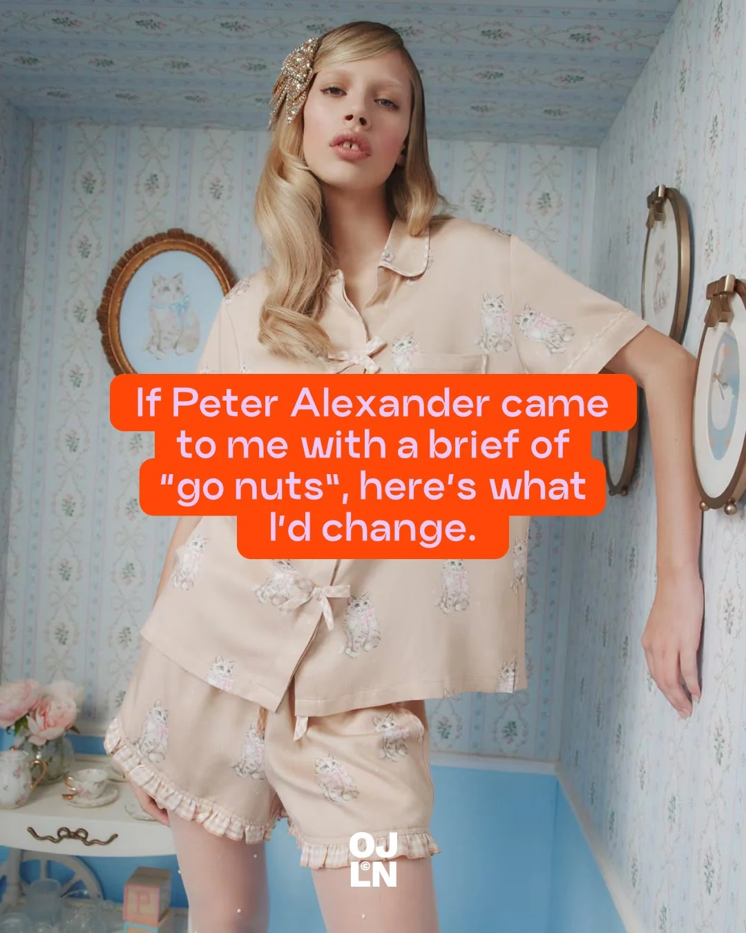 I&rsquo;m a sucker for a hypothetical juicy shake-up. And @peteralexanderofficial, I&rsquo;m sorry to say, you&rsquo;re due. A focus on socials, a re-alignment on brand positioning, and a sprinkle of updated product design &ndash; now that&rsquo;s th