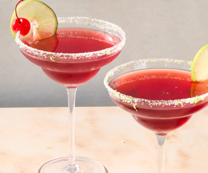 The Ultimate Cherry Lime Margarita Mocktail (Non-Alcoholic)