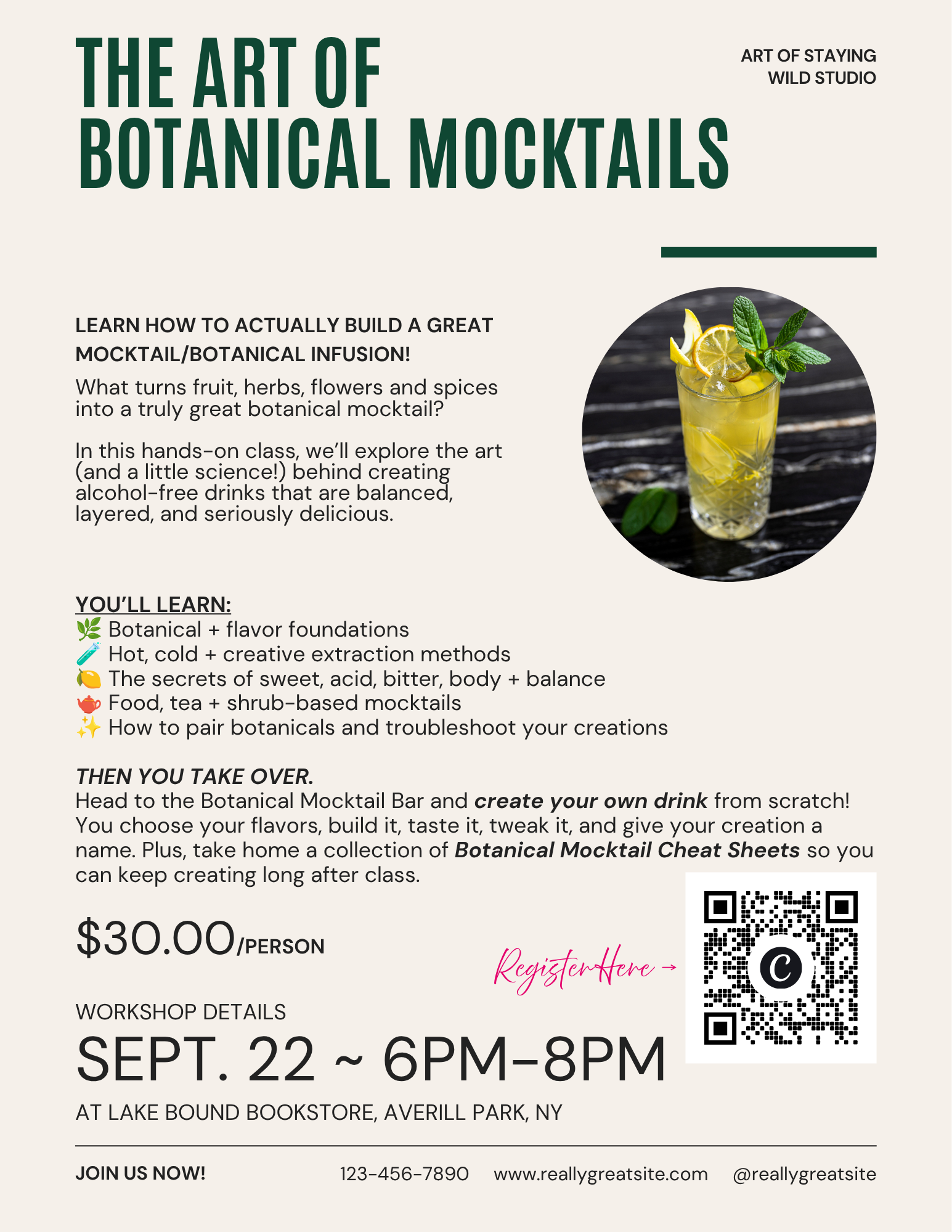 The Art & Science of Mocktails