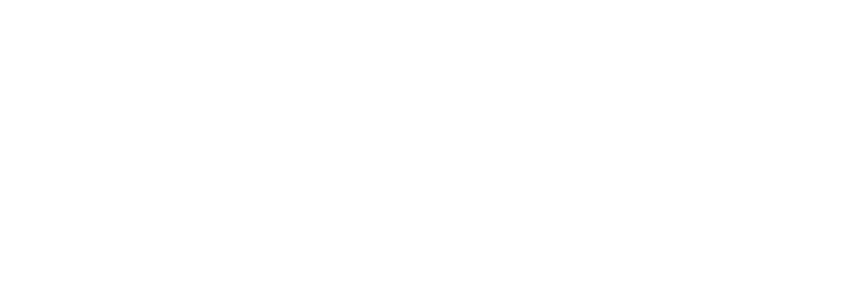 Logo of Ringling College of Art + Design with a geometric design and text in white on a black background