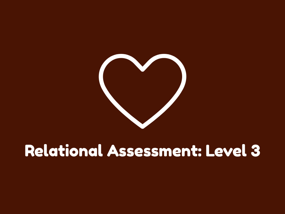 Relational Assessment: Level 3
