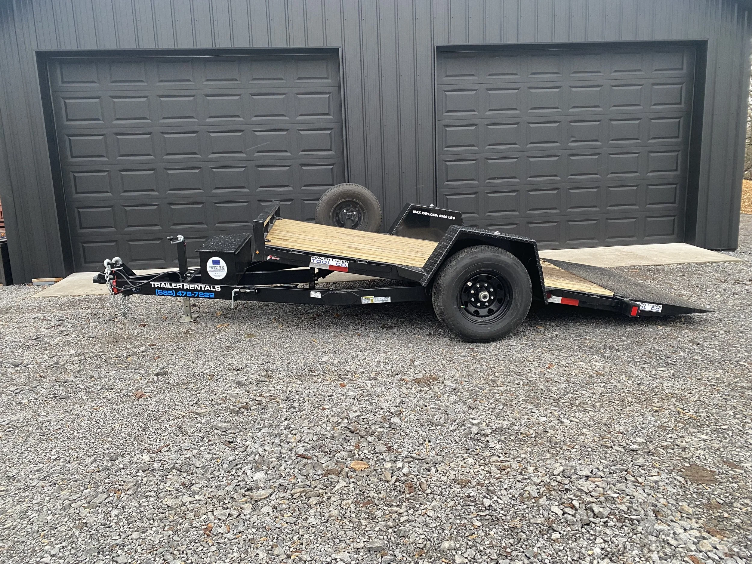 12’ Tilt Deck Rental