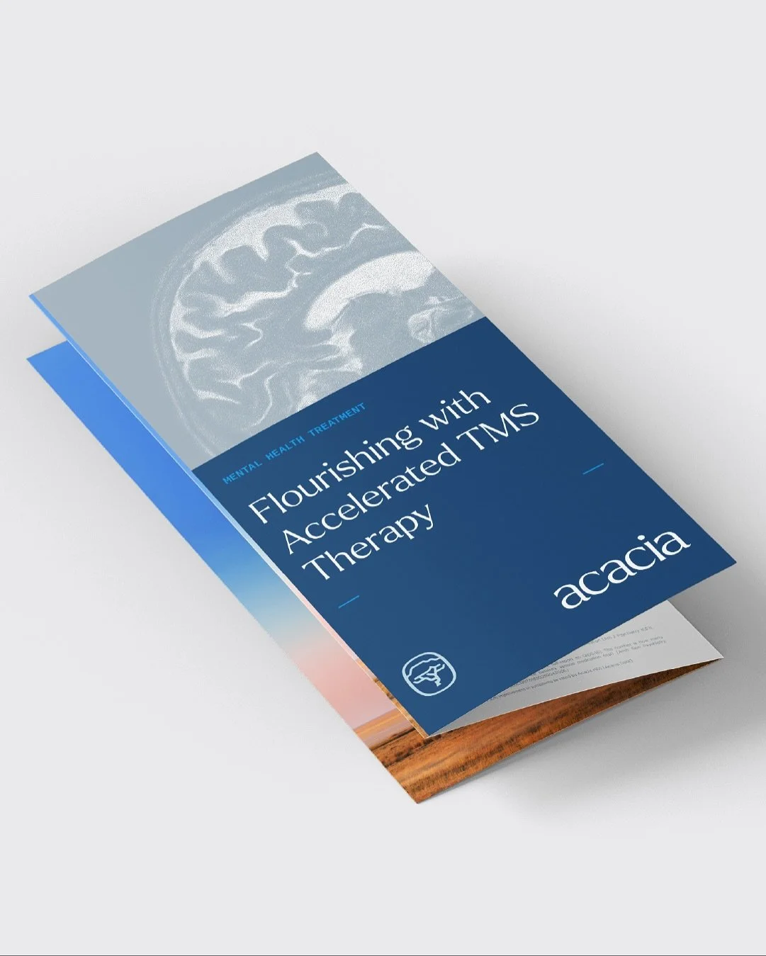 Various print applications for @acaciaclinics 

#graphicdesign #printdesign #Rebrand #BrandIdentity #DesignStudio #HealthcareDesign  #MentalHealthAwareness #TMStherapy #AcaciaClinics