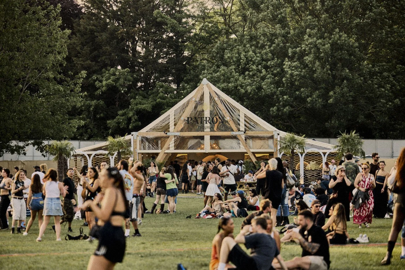 patron at gala festival mike live photography brand and commercial festival activation summer influencers