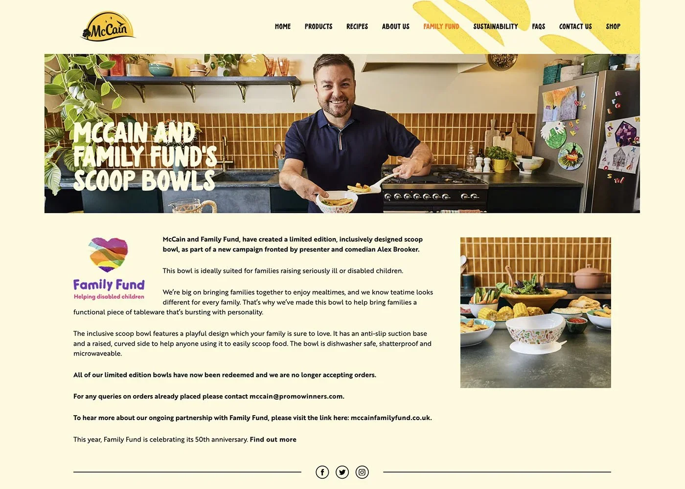 Alex Brooker McCain and Family Fund