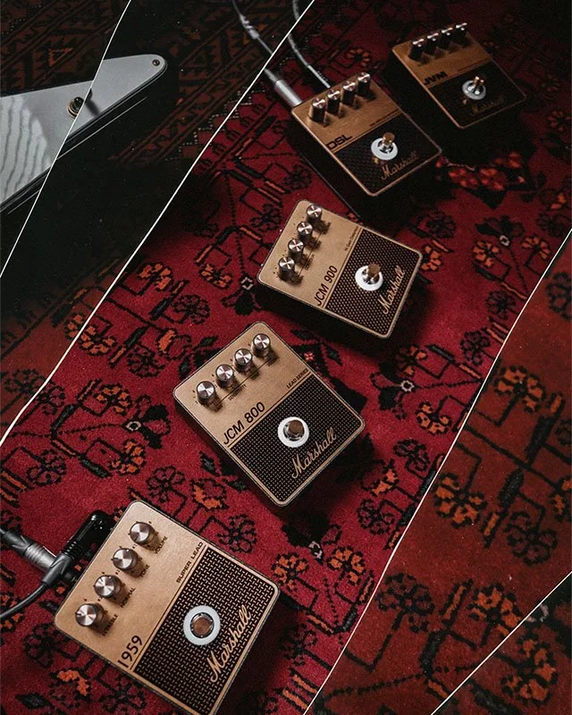 Marshall Overdrive Pedals Series with Unpeople