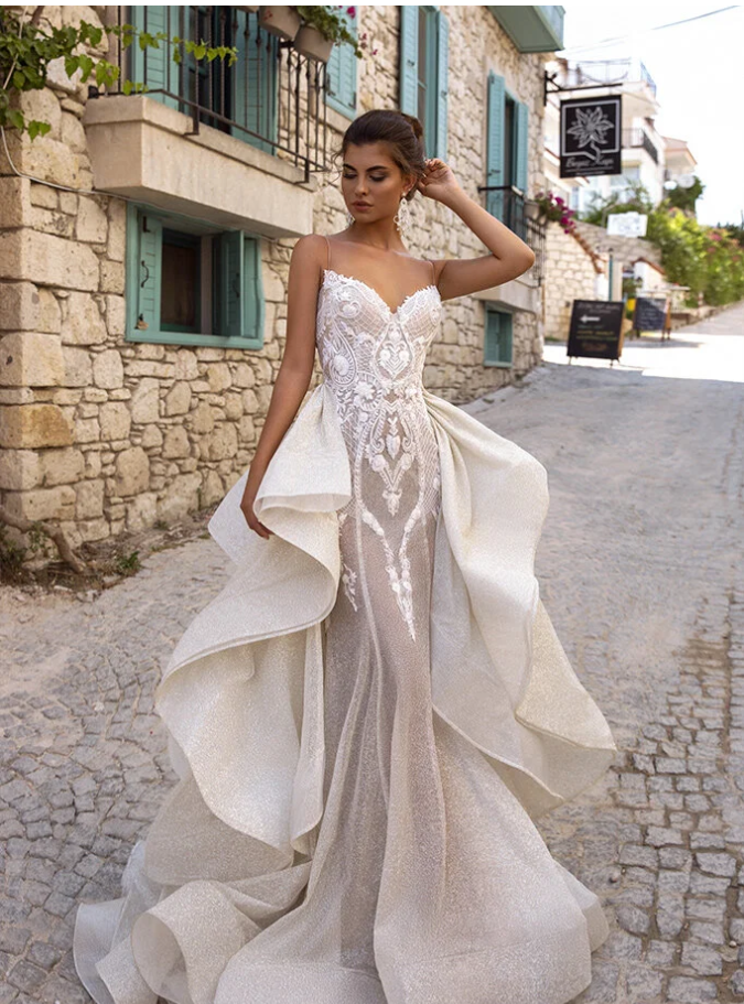 Detachable Mermaid Wedding Dress 2022 Collection
