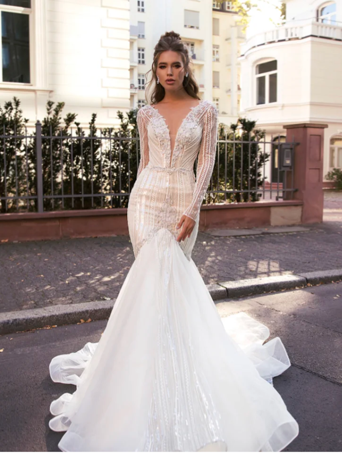 Mermaid Wedding Dress (ELLY collection #Ava)