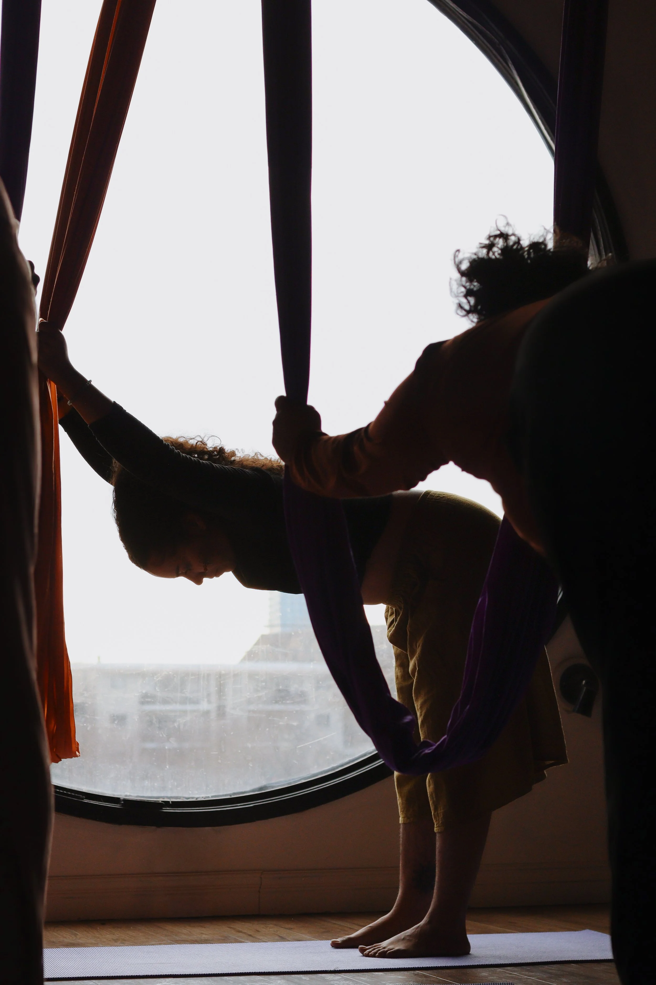 Weightless Compassion: Aerial Yin