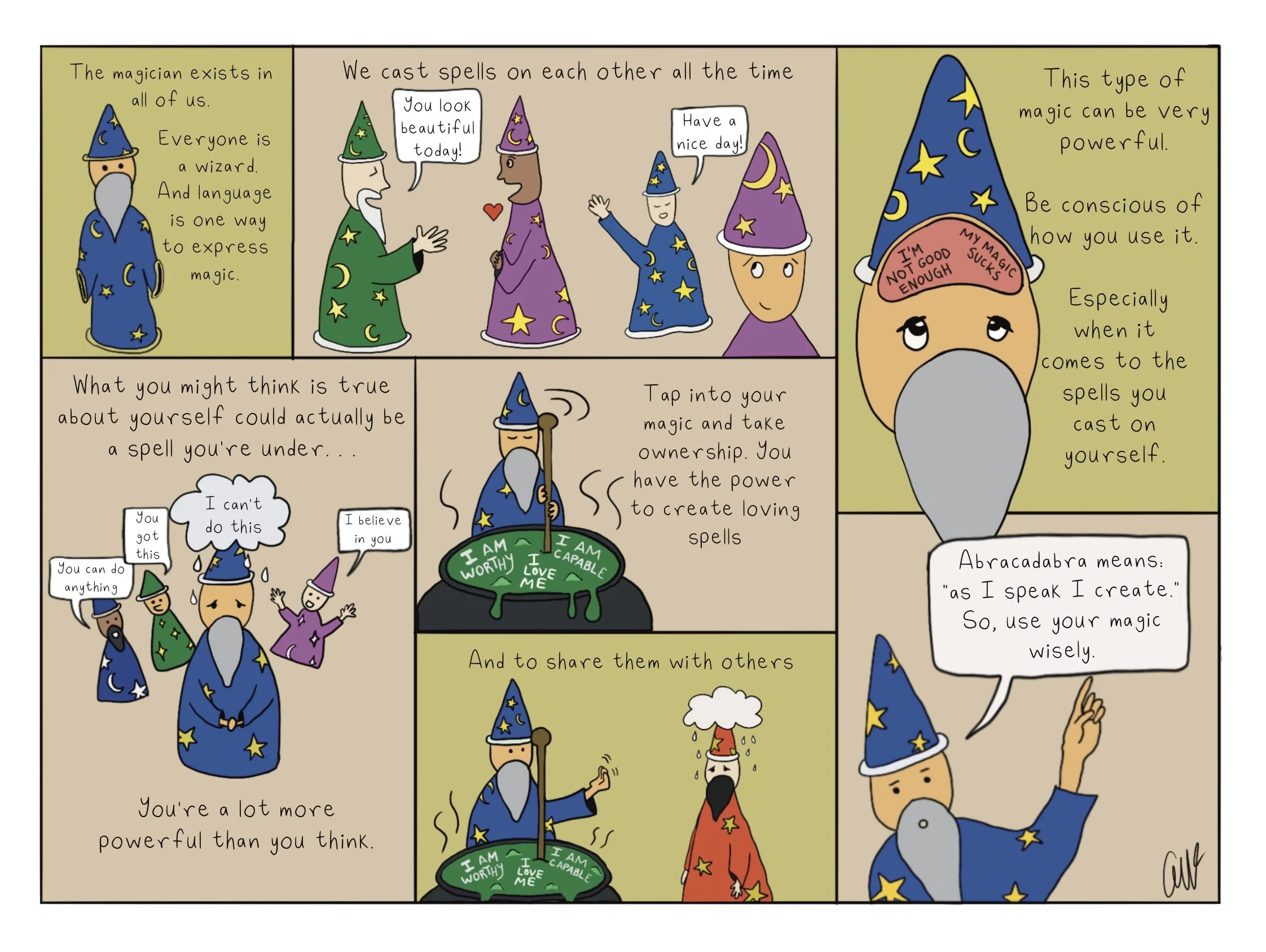 You Are The Magician