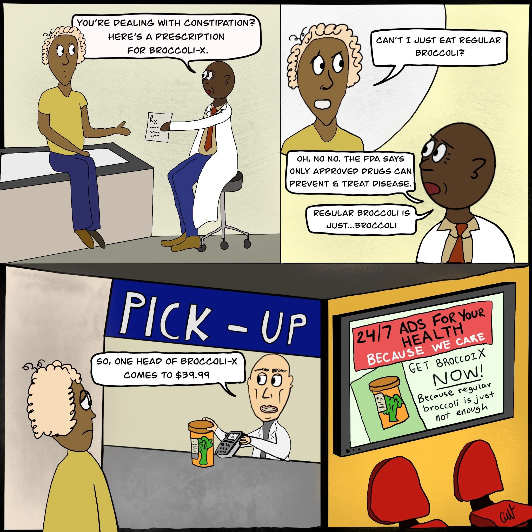 Broccoli Is Not Enough