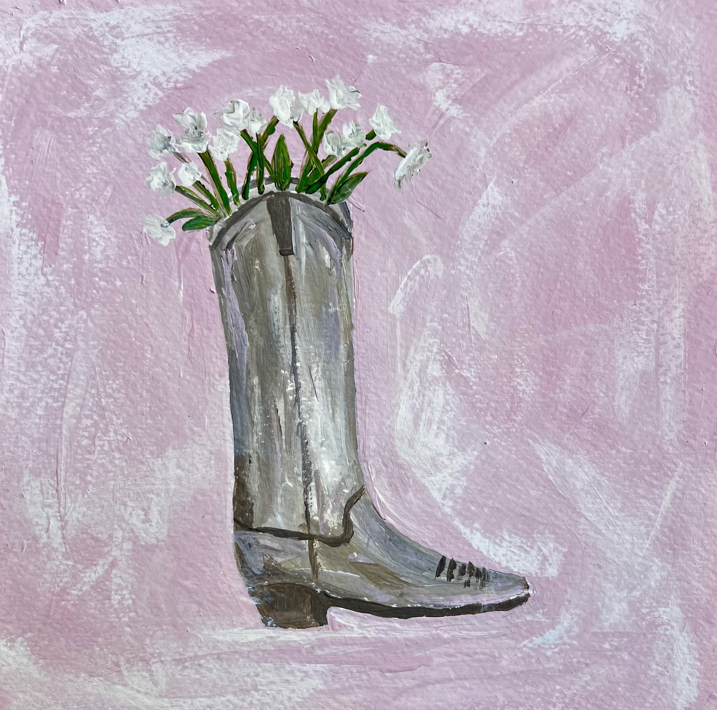 Flowers in Boots 2