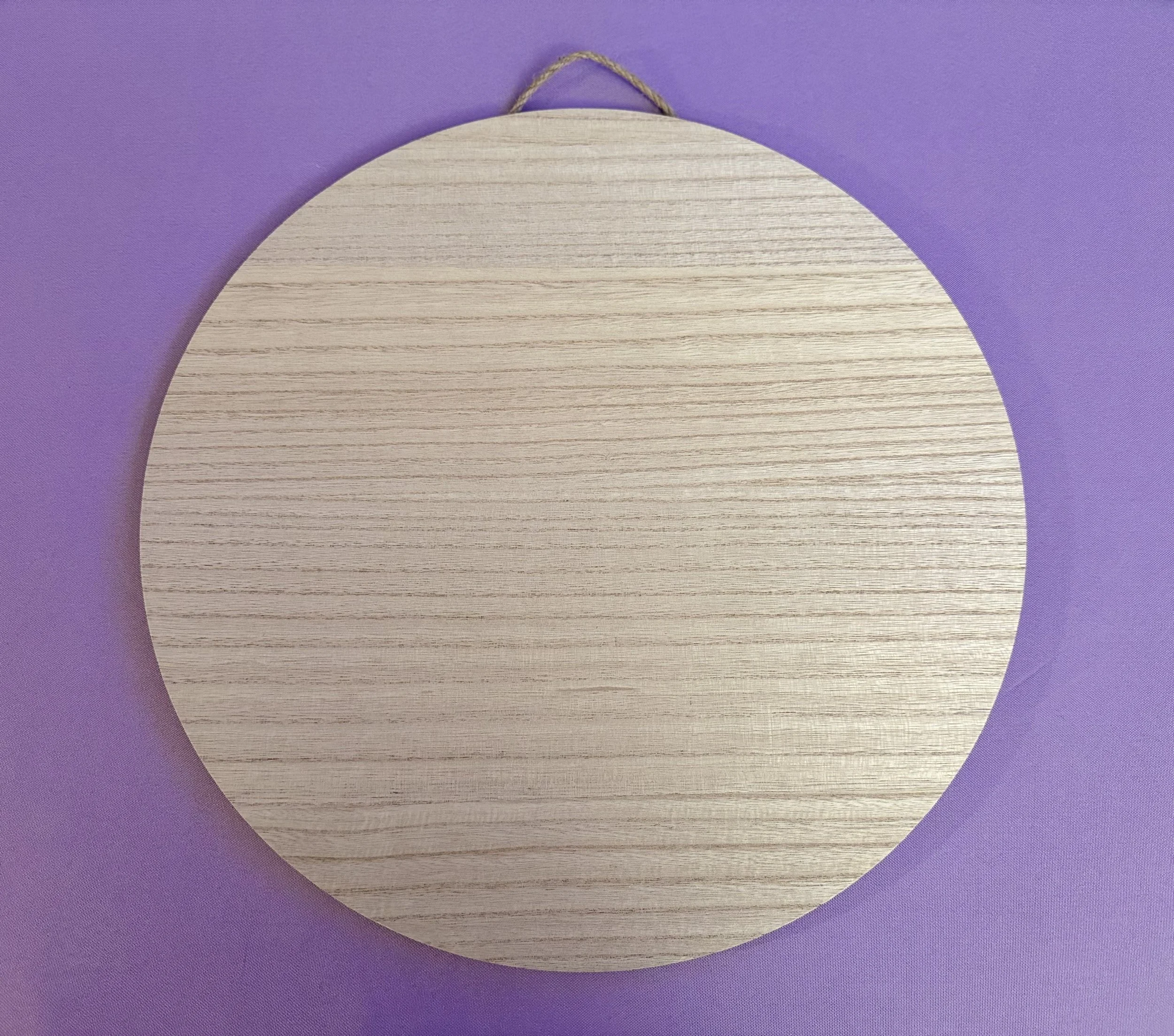 15' blank wooden sign