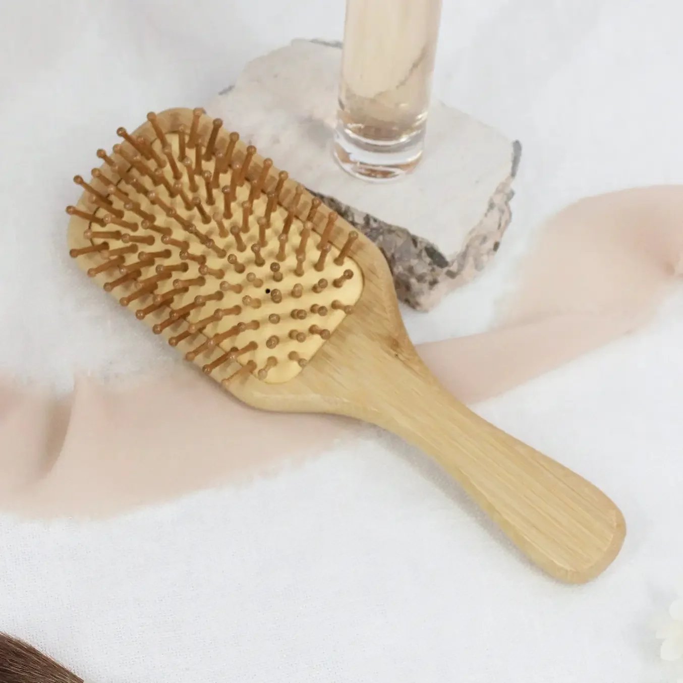 Wooden Paddle Hair Brush