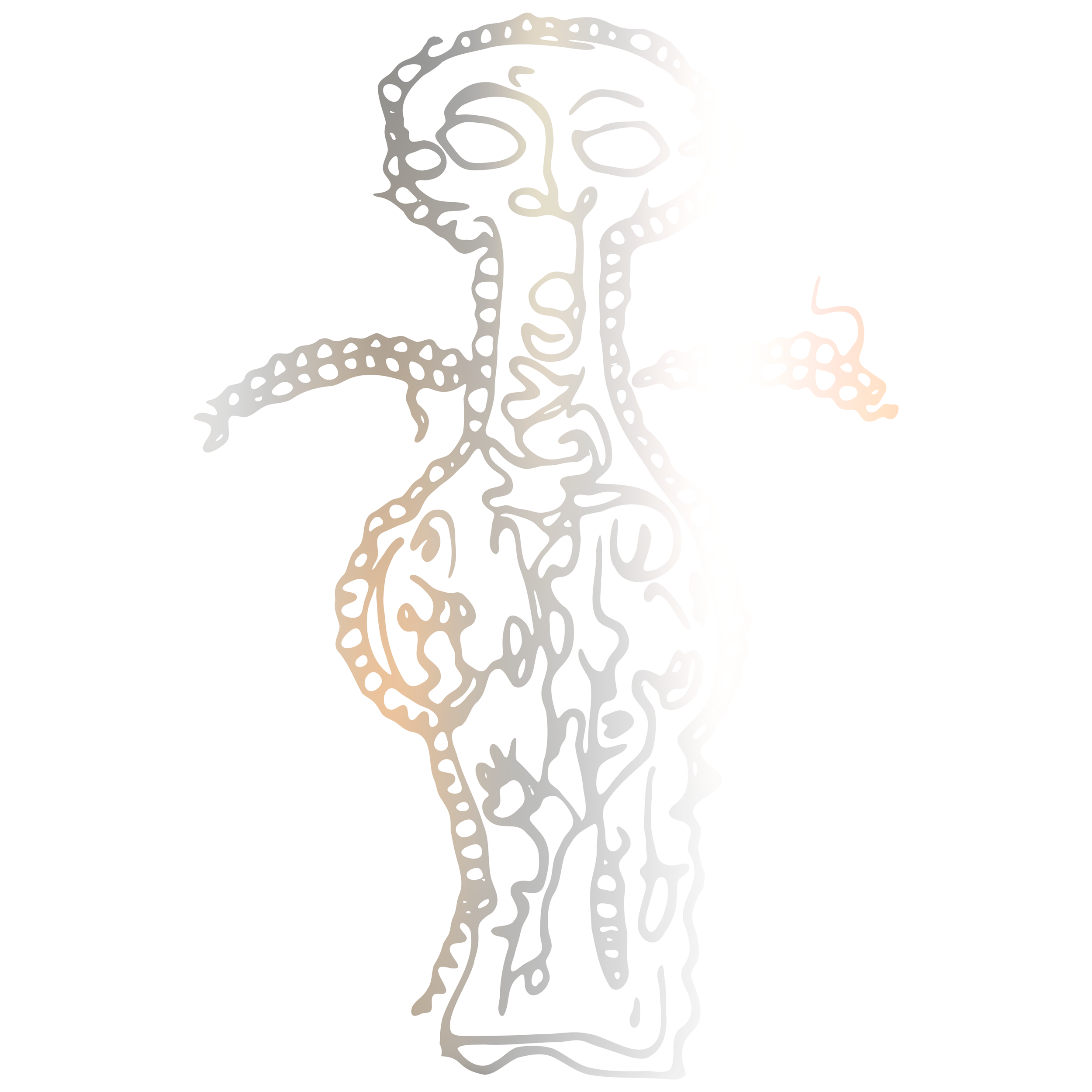 swords stables writing retreat icon of an ancient goddess