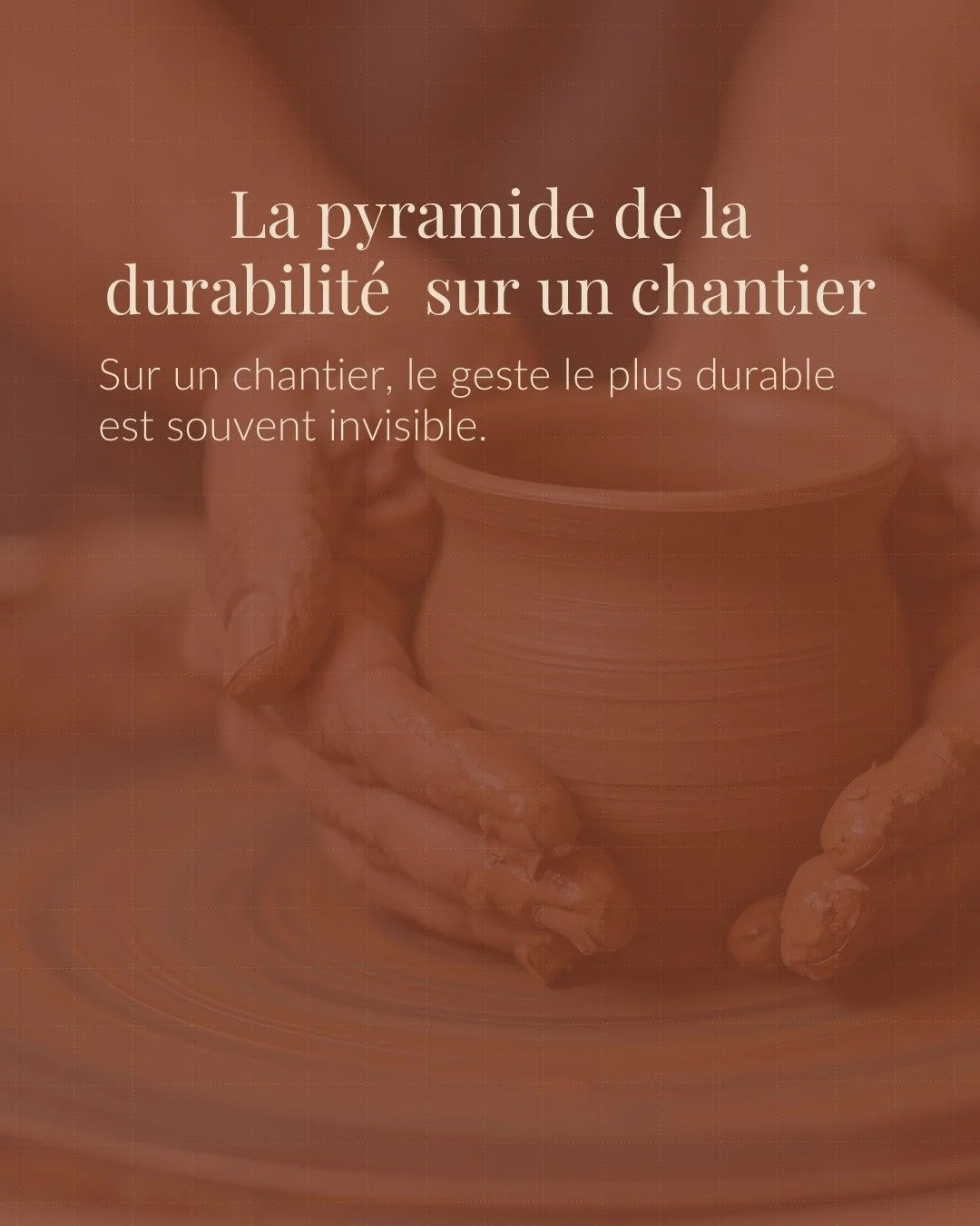 Le plus durable, sur un chantier, c&rsquo;est souvent ce qu&rsquo;on ne remplace pas 😌✨
Le chemin de la durabilit&eacute;, c'est cette pyramide &agrave; 4 &eacute;tages: conserver &rarr; r&eacute;parer &rarr; r&eacute;employer &rarr; acheter neuf (m