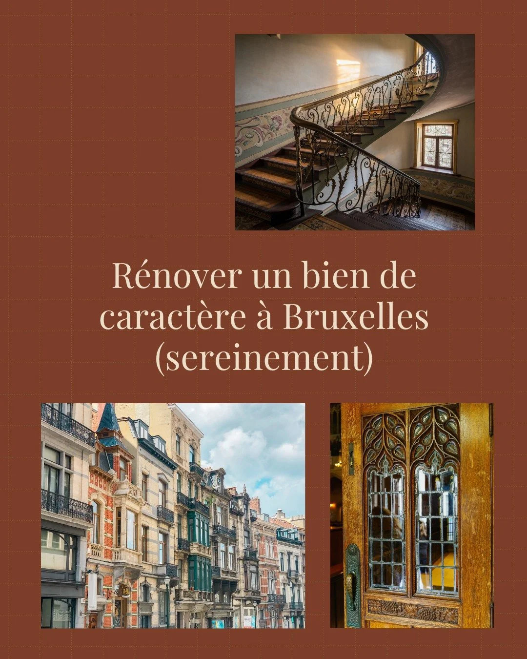Quand on ach&egrave;te un bien avec une histoire, on peut &ecirc;tre tent&eacute; de se lancer directement dans la r&eacute;novation... mais l'id&eacute;al est en fait de commencer par clarifier le cadre urbanistique et patrimonial, et de s'informer 