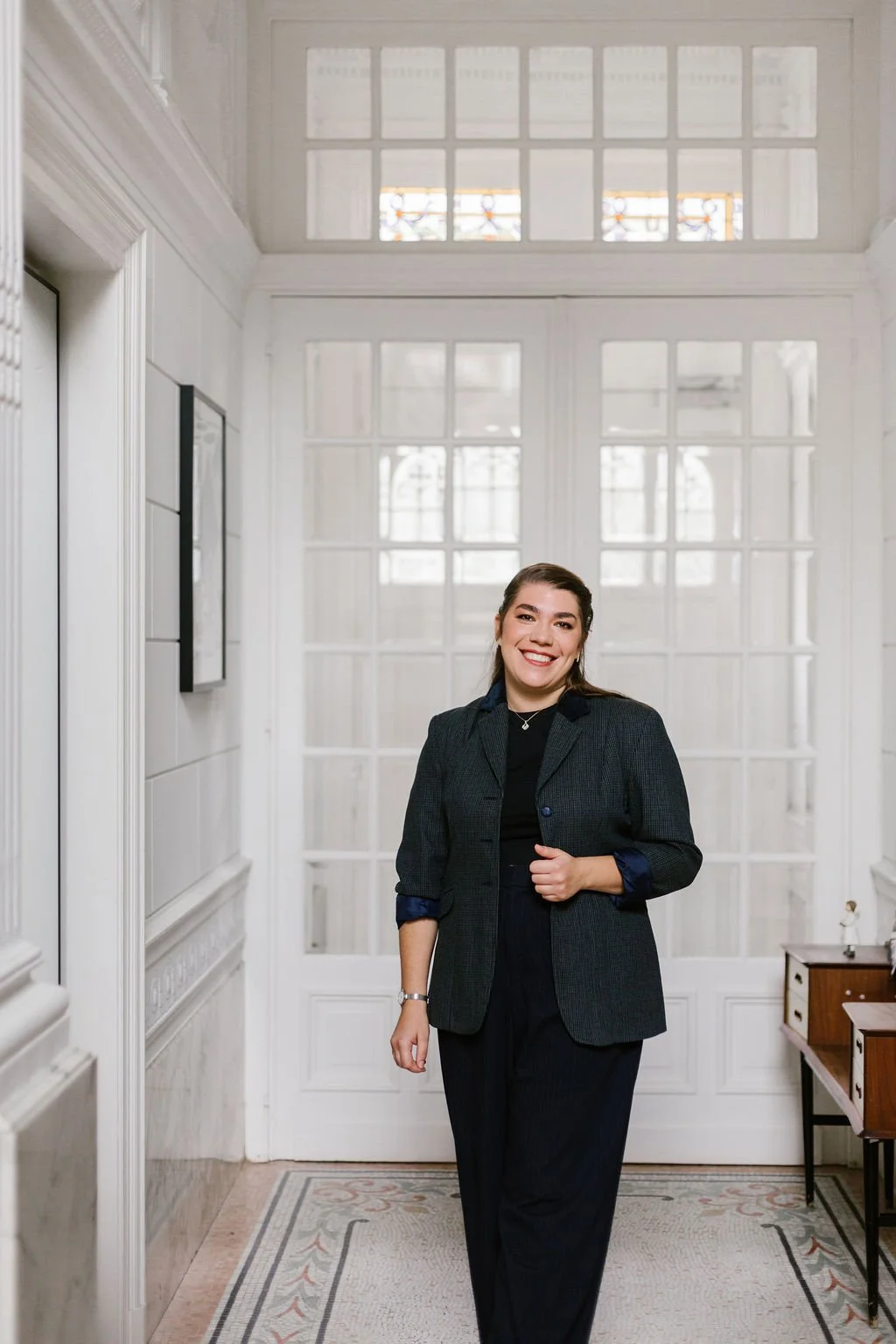Portrait de Pauline Claessens, architecte d’intérieur à Bruxelles