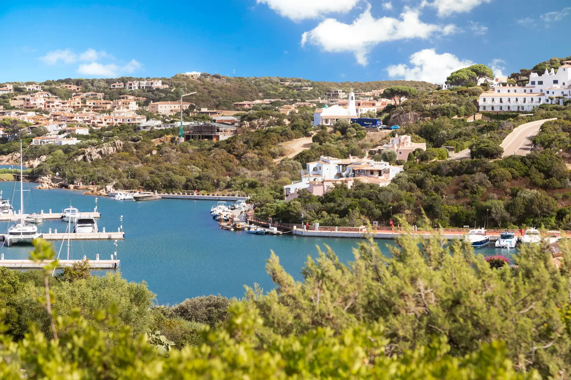 vista mare villa sole luna porto cervo marina