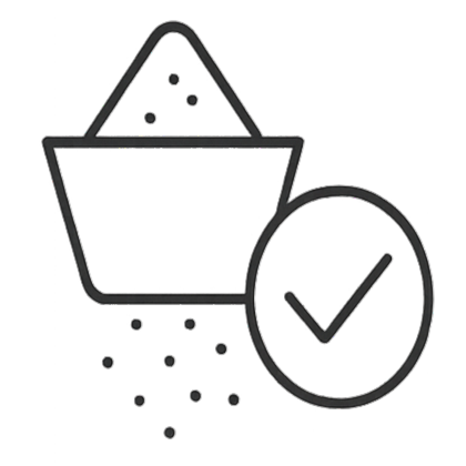 Symbol für umweltgerechten Streudienst und zuverlässigen Einsatz im Winterdienst