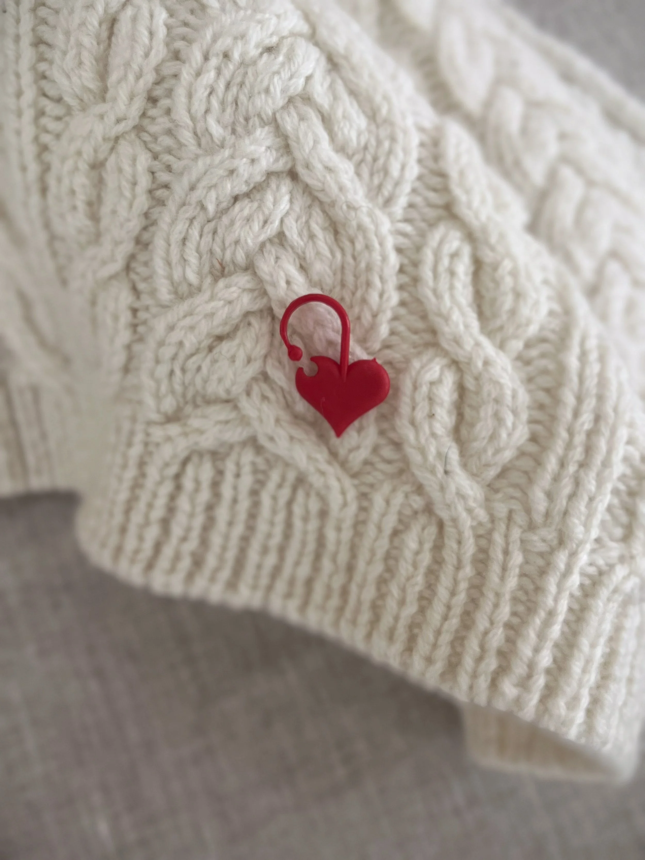 Addi Heart Stitch Markers