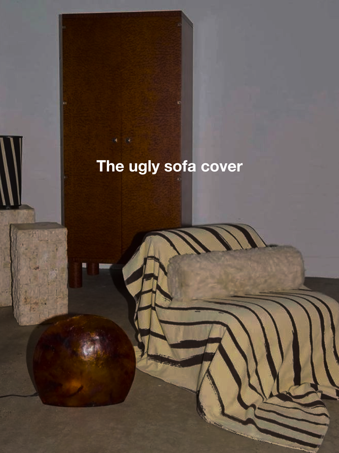 The ugly sofa cover