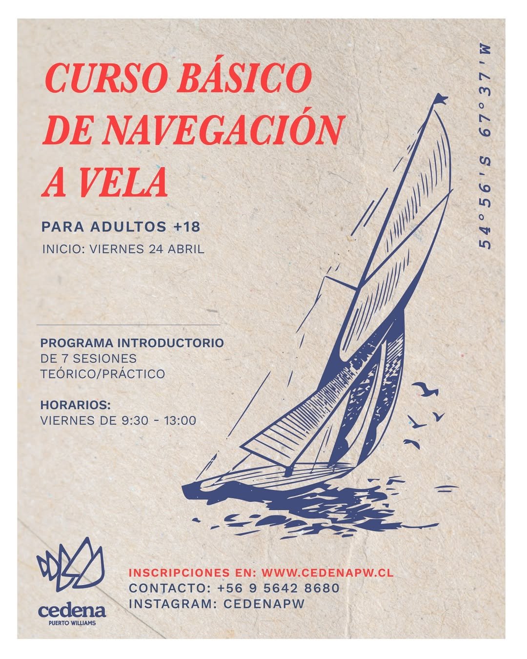 Curso básico de navegación a vela