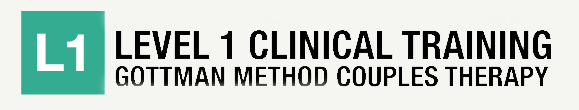 L1 Level 1 Clinical Training Gottman Method Couples Therapy logo