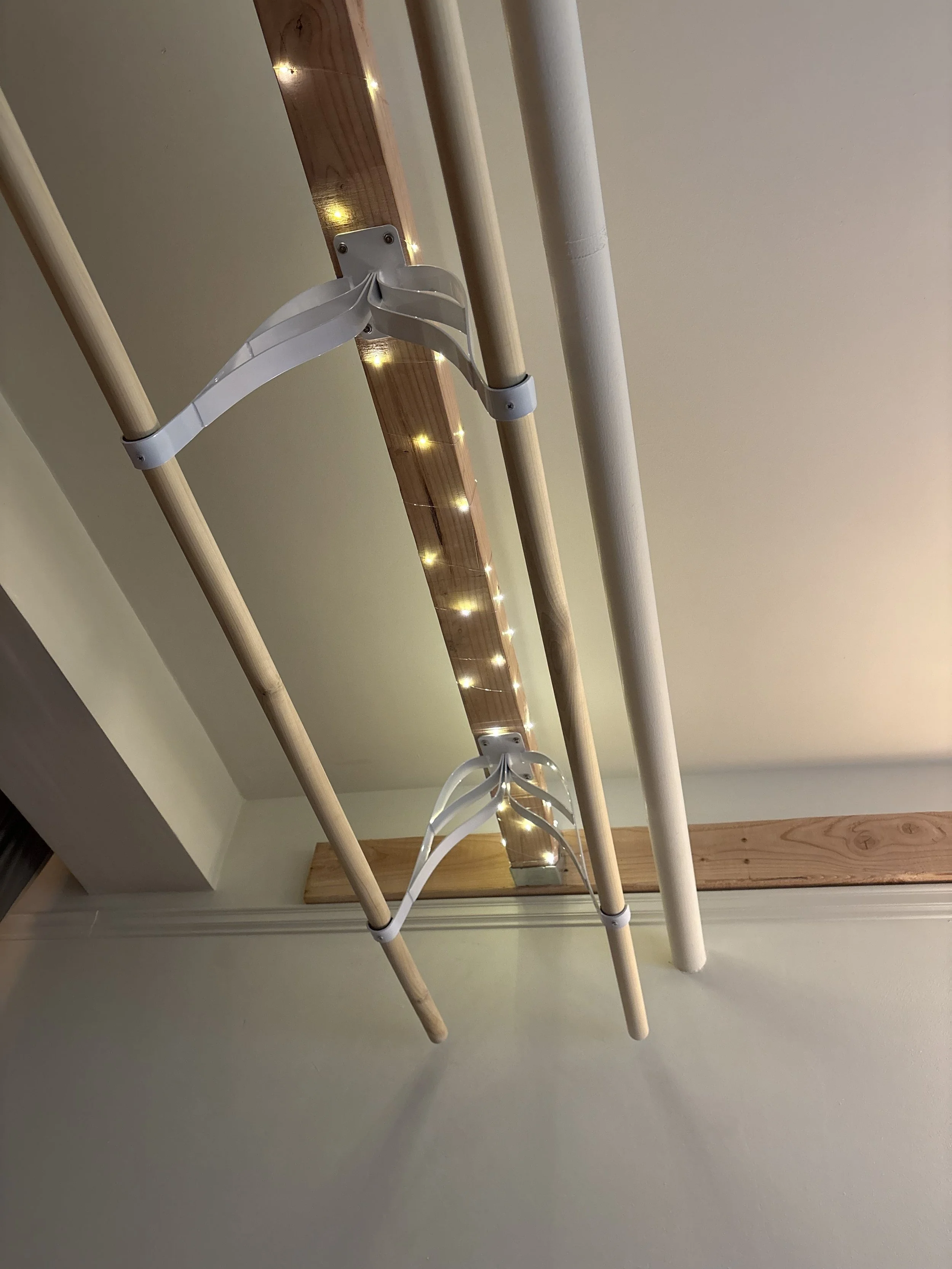 Barefoot massage bars at Groundspell Massage in downtown Portland near Powell’s Books
Ashiatsu massage studio near the Pearl District in Portland with warm aesthetic lighting
Ashiatsu overhead bars at Groundspell Massage located by Sizzle Pie