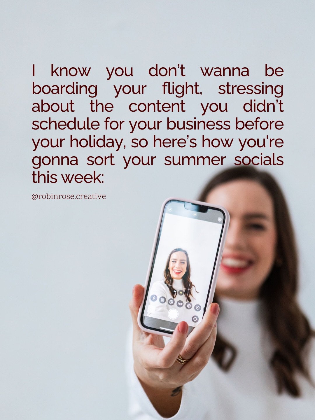 Let&rsquo;s sort your summer socials now so you can spend your summer as your dreams intended: sipping spicy margs, wearing floaty skirts and thinking about anything other than what to post on social media.

Comment or DM the word INTENSIVE right thi