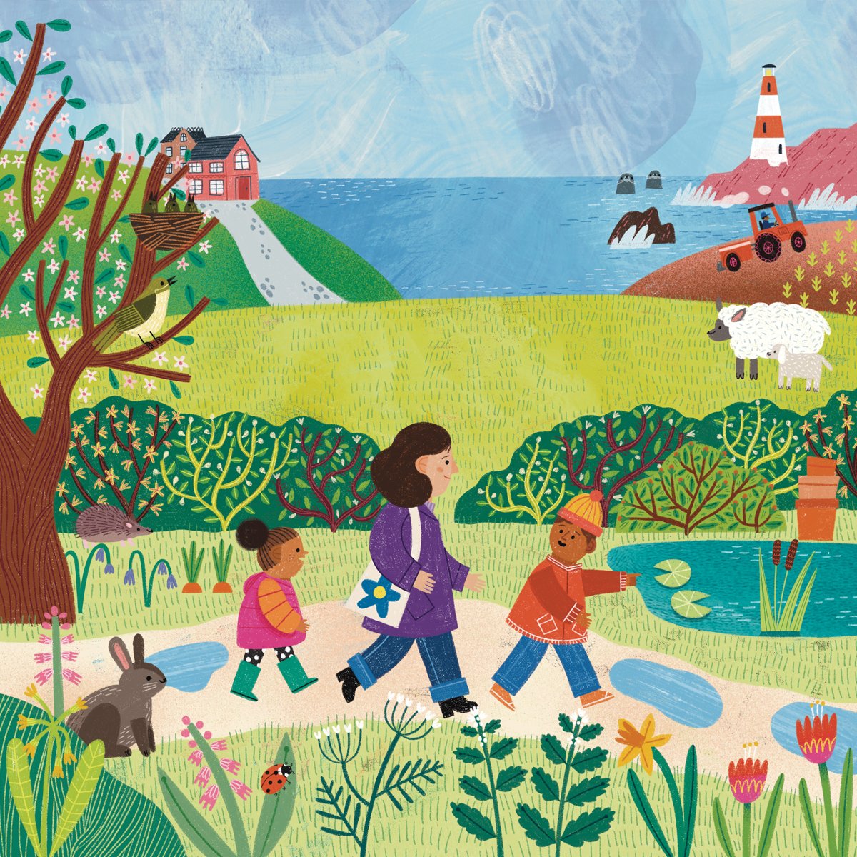 A Walk in Spring (Ladybird Books), 2024