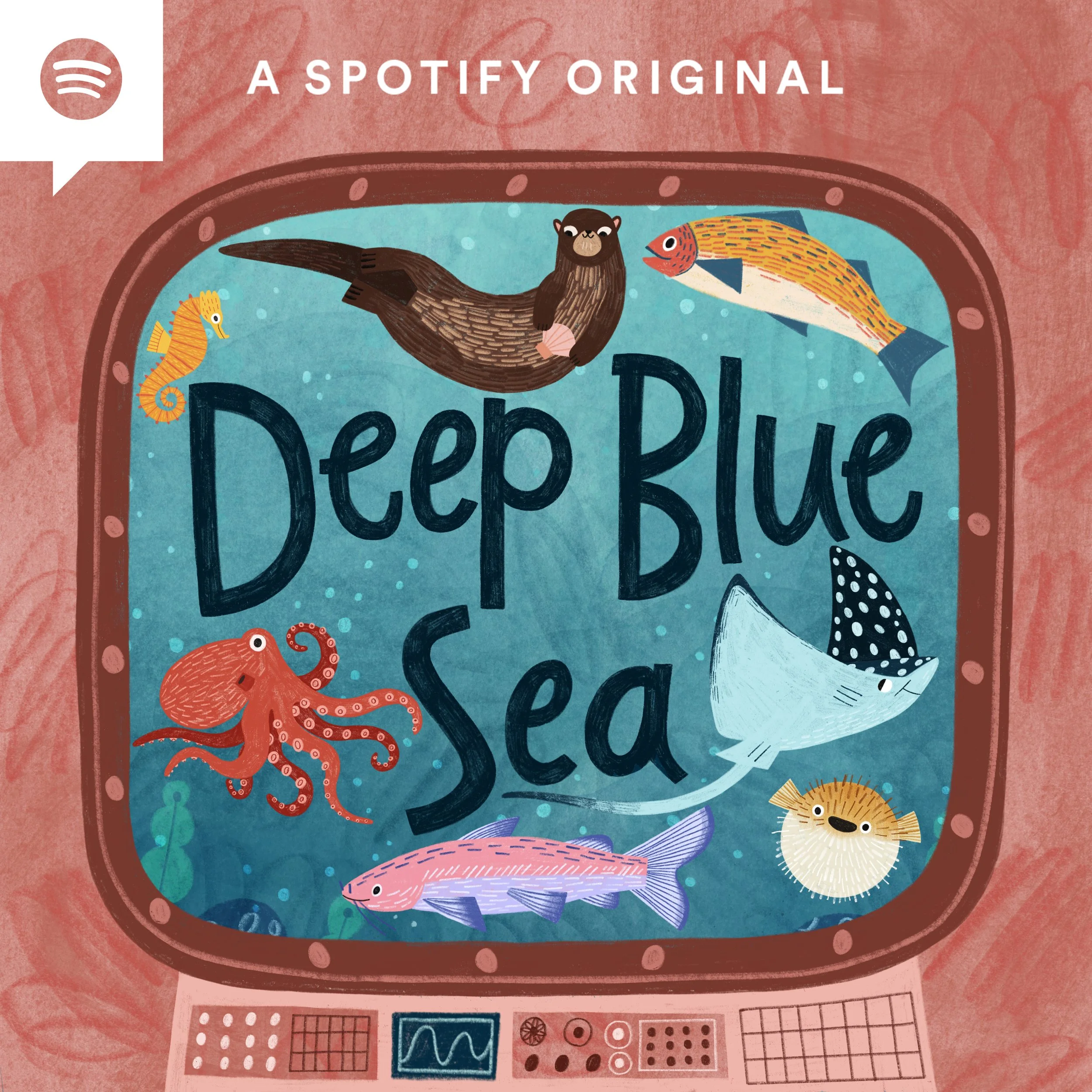 Deep Blue Sea podcast art (Spotify), 2023
