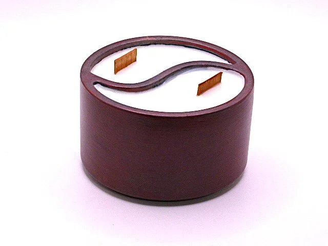 Yin-Yang Cherry Blossom Soy Candle