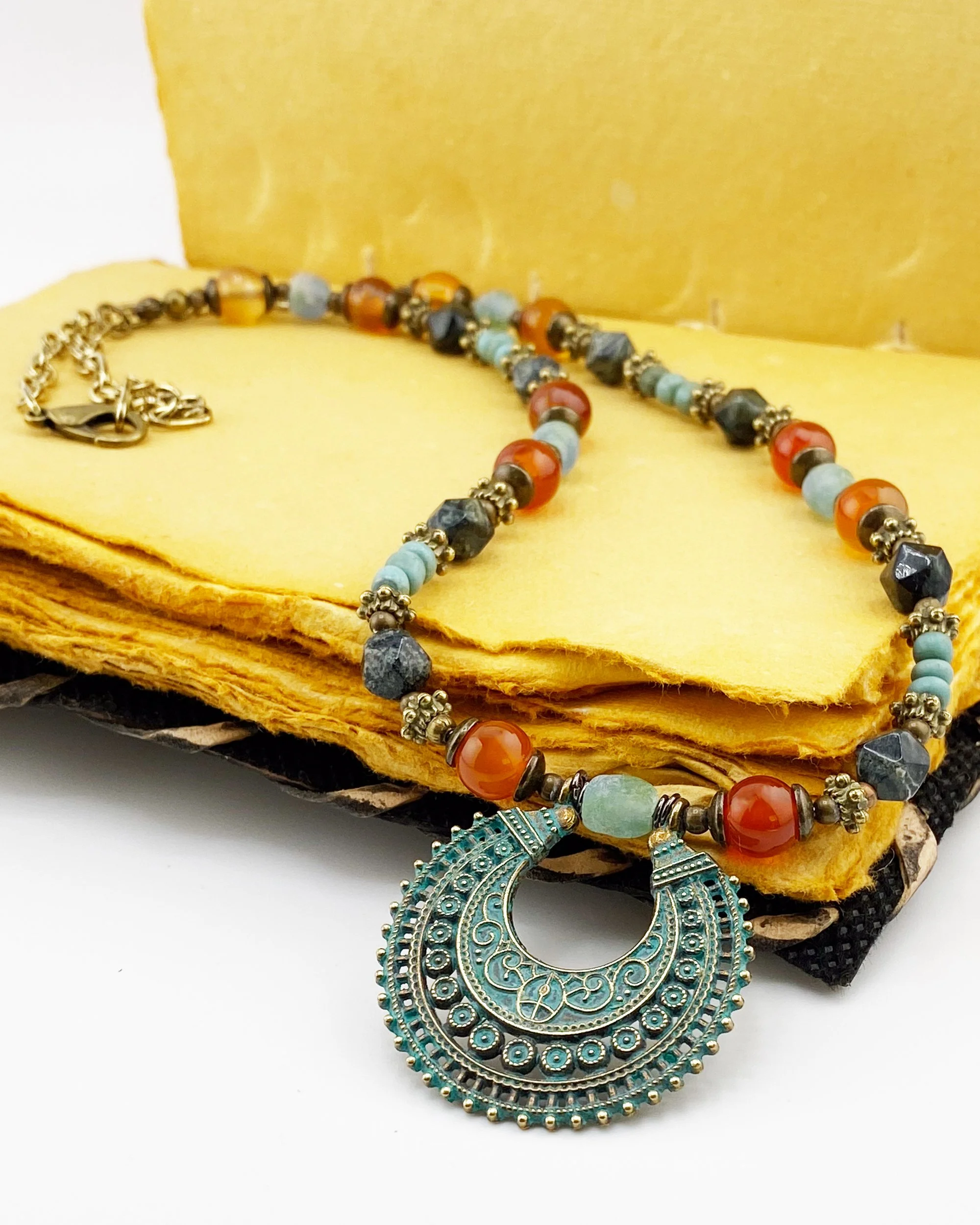 Canyon Crescent Necklace
