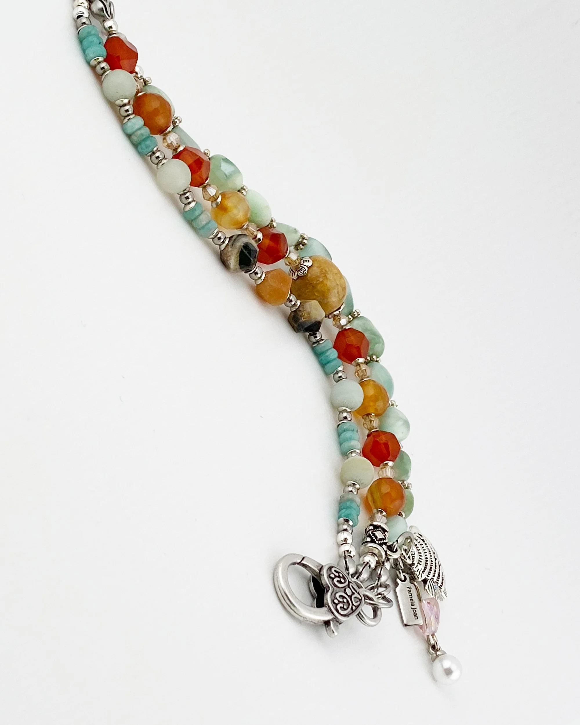 fossil coral angelite bracelet3.jpg