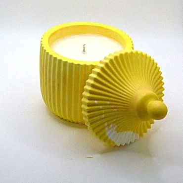 Lemon Scented Carousel Candle