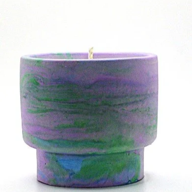 Tapered Bay Rum Soy Wax Candle