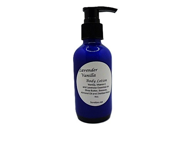 Handmade Lavender Vanilla Body Lotion
