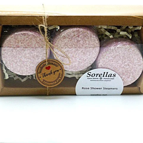 Rose Scented Shower Steamers