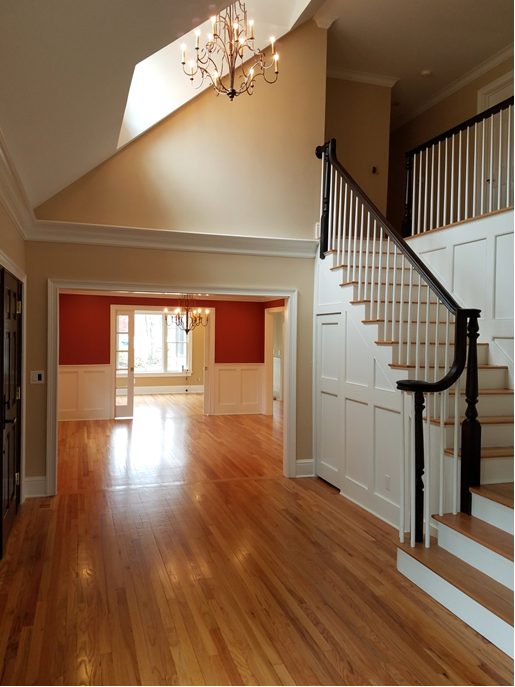 ENTRY FOYER AFTER MAKEOVER